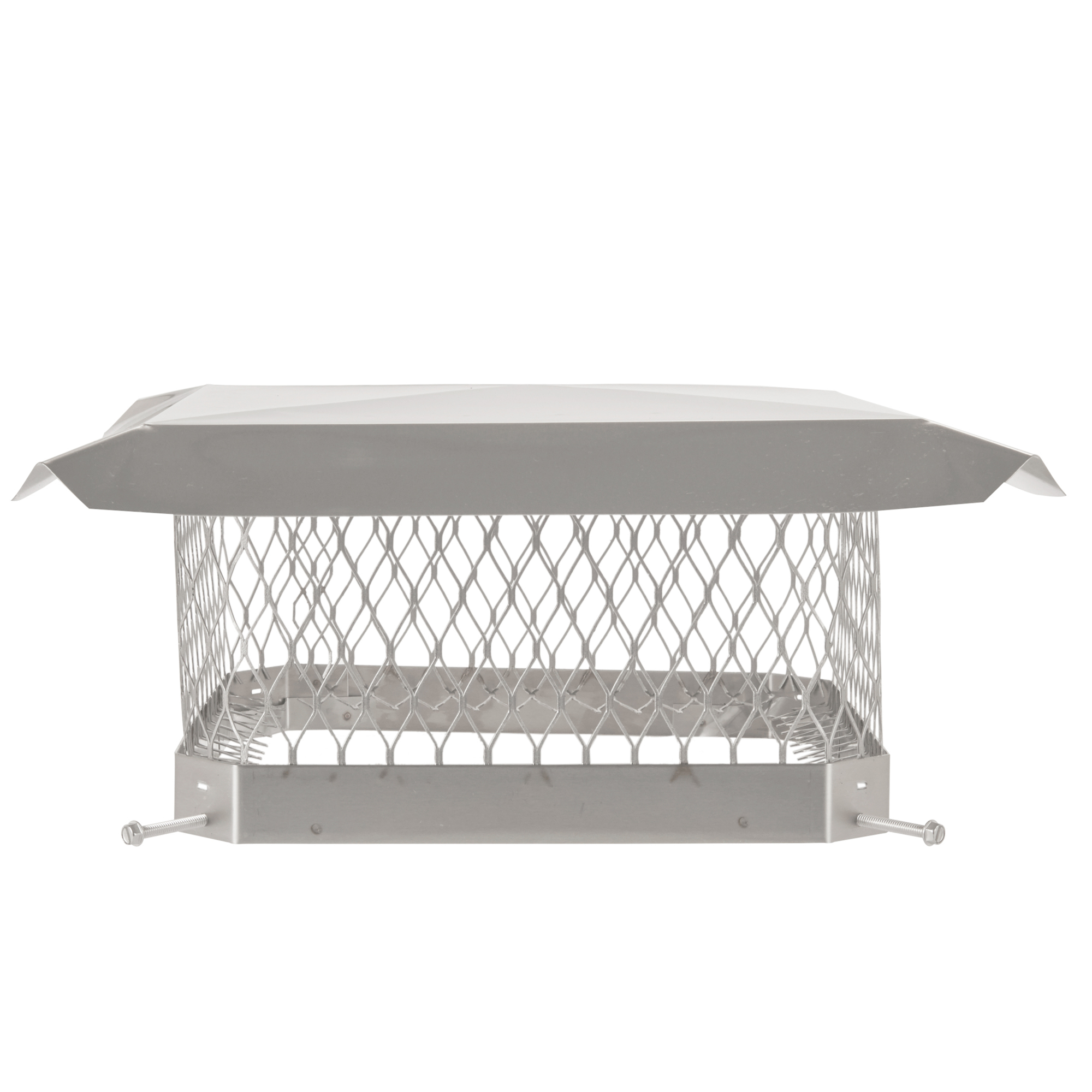 ShelterPro, 13in. x 13in. Stainless Steel Chimney Cap, Included (qty.) 1 Material Steel, Model# SPSS1313